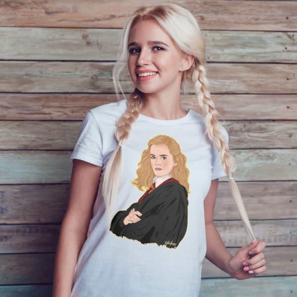 hermione camiseta blanca
